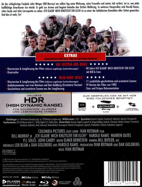 Produktbild: Ich glaub' mich knutscht ein Elch - Limitiertes Steelbook (4K Ultra HD) (+ Blu-ray)