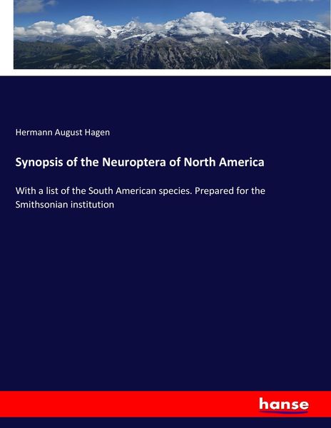 Produktbild: Synopsis of the Neuroptera of North America
