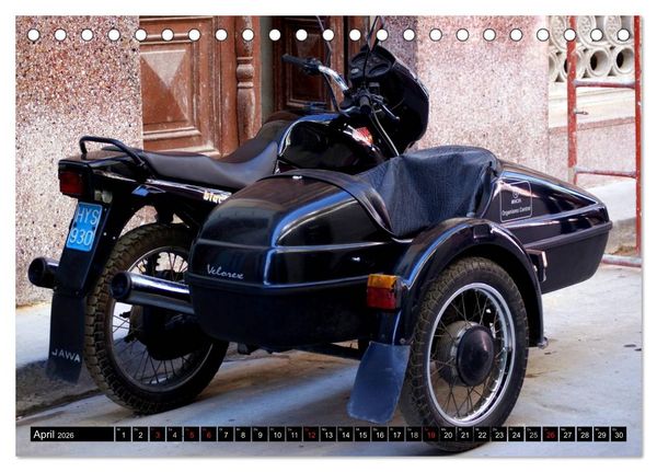 Produktbild: Motorrad-Legenden: JAWA (Tischkalender 2026 DIN A5 quer), CALVENDO Monatskalender