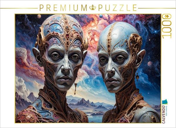 Produktbild: CALVENDO Puzzle Erwartung: "Hinter dem Horizont wartet die n&auml;chste Frage." | 1000 Teile Lege-Gr&ouml;&szlig;e 64x48cm Foto-Puzzle f&uuml;r gl&uuml;ckliche Stunden