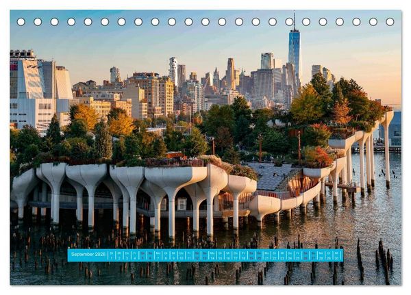 Produktbild: Sechs Tage New York (Tischkalender 2026 DIN A5 quer), CALVENDO Monatskalender