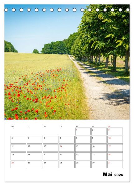 Produktbild: Usedom - Inseltraum im Norden (Tischkalender 2026 DIN A5 hoch), CALVENDO Monatskalender