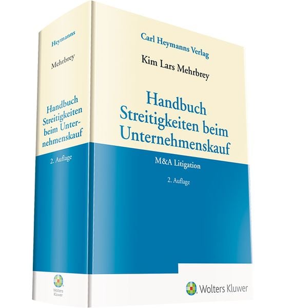 Produktbild: Handbuch Streitigkeiten beim Unternehmenskauf