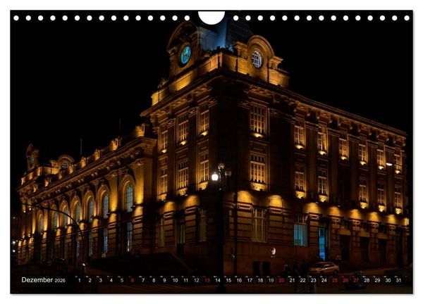 Produktbild: Portugal - Bilder dreier St&auml;dte (Wandkalender 2026 DIN A4 quer), CALVENDO Monatskalender