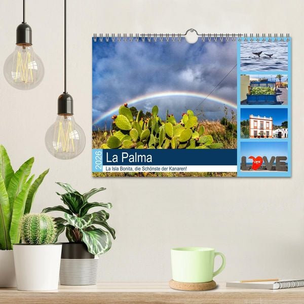 Produktbild: La Palma - La Isla Bonita, die Sch&ouml;nste der Kanaren (Wandkalender 2026 DIN A4 quer), CALVENDO Monatskalender
