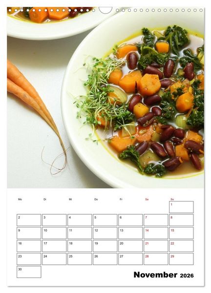 Produktbild: Leckere H&uuml;lsenfr&uuml;chte (Wandkalender 2026 DIN A3 hoch), CALVENDO Monatskalender