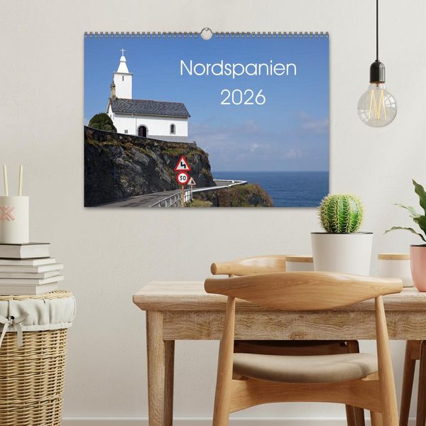 Produktbild: Nordspanien (Wandkalender 2026 DIN A3 quer), CALVENDO Monatskalender
