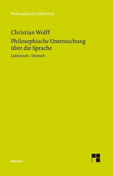 Produktbild: Philosophische Untersuchung &uuml;ber die Sprache