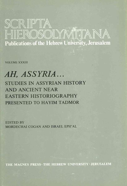 Produktbild: Scripta Hierosolymitana: Studies in Assyrian History