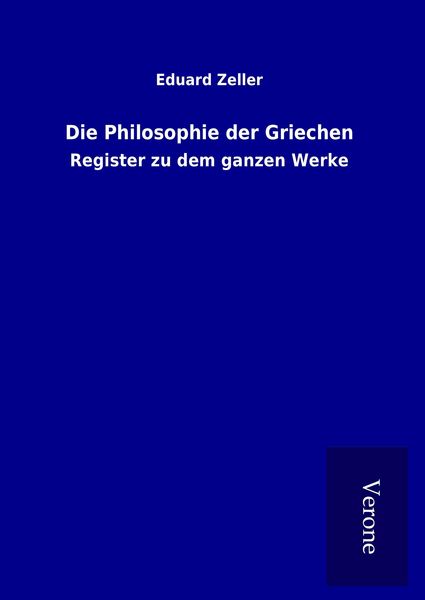 Produktbild: Die Philosophie der Griechen