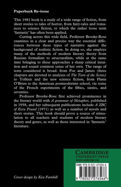 Produktbild: A Rhetoric of the Unreal