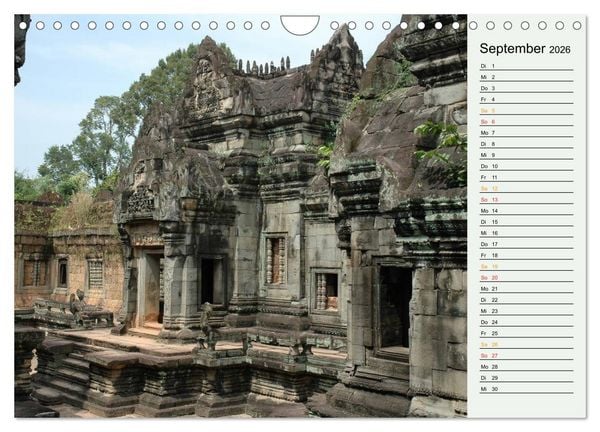 Produktbild: Asien - Thailand und Kambodscha (Wandkalender 2026 DIN A4 quer), CALVENDO Monatskalender