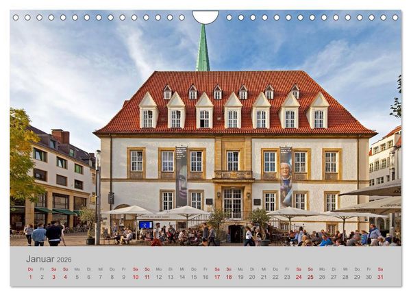 Produktbild: Bielefeld Am Rand des Teutoburger Waldes (Wandkalender 2026 DIN A4 quer), CALVENDO Monatskalender