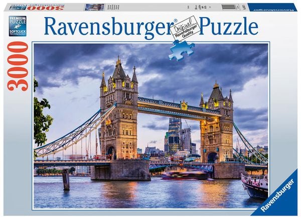 Puzzle Ravensburger London, du schöne Stadt 3000 Teile