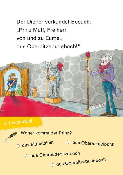 Duden Leseprofi – Der superspannende 3-Minuten-Leserätsel-Block für Erstleser