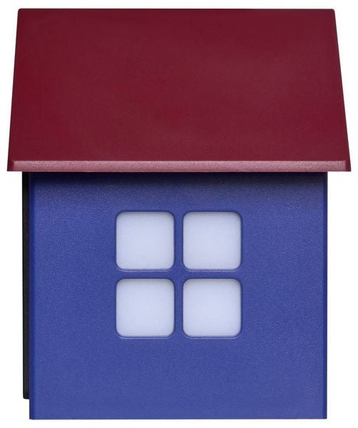 Produktbild: TFA Dostmann 60.2046.06 Quarz Wecker Blau, Rot, Holz Alarmzeiten 1