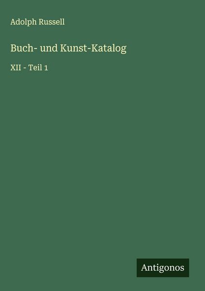 Produktbild: Buch- und Kunst-Katalog