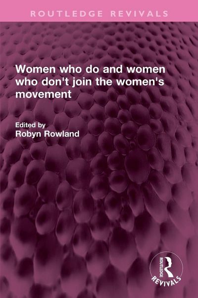 Produktbild: Women who do and women who don't join the women's movement