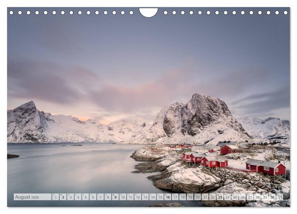 Produktbild: Traumziel Lofoten (Wandkalender 2026 DIN A4 quer), CALVENDO Monatskalender