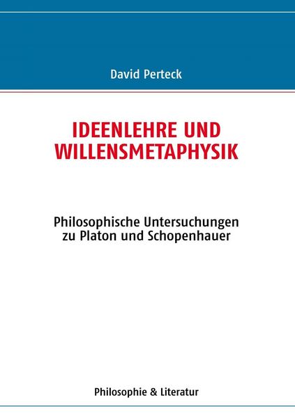Produktbild: Ideenlehre und Willensmetaphysik