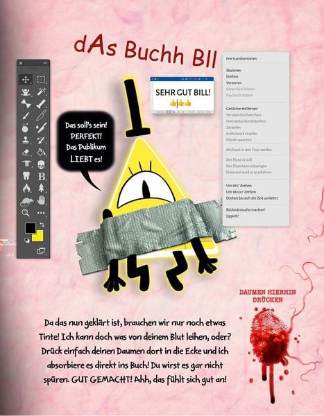 Produktbild: Willkommen in Gravity Falls - Das Buch Bill