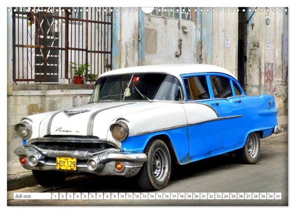 Produktbild: PONTIAC '55 (Wandkalender 2026 DIN A3 quer), CALVENDO Monatskalender