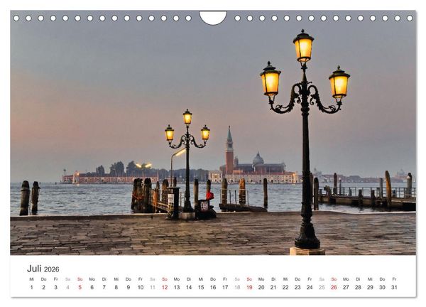 Produktbild: Das stille Venedig (Wandkalender 2026 DIN A4 quer), CALVENDO Monatskalender