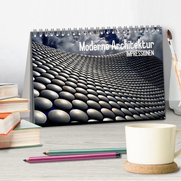 Produktbild: Moderne Architektur. Impressionen (Tischkalender 2026 DIN A5 quer), CALVENDO Monatskalender