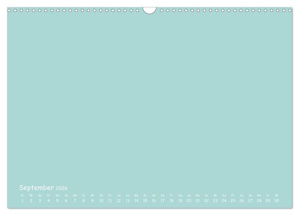Produktbild: Regenbogen Kinder Bastelkalender - Zum Selbstgestalten - DIY Kreativ-Kalender (Wandkalender 2026 DIN A3 quer), CALVENDO Monatskalender