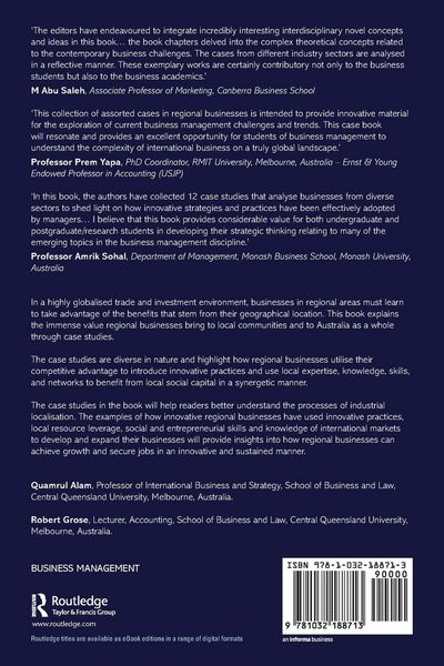 Produktbild: Regional Businesses in a Changing Global Economy