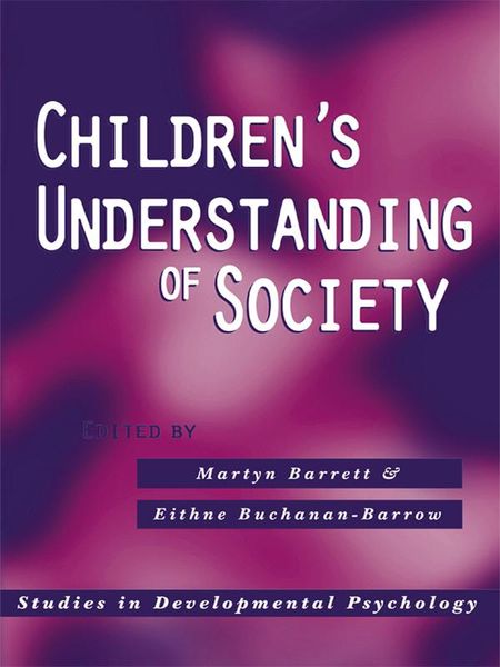 Produktbild: Children's Understanding of Society