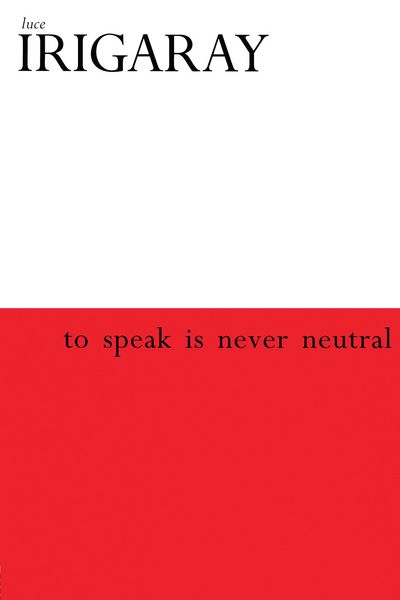 Produktbild: To Speak is Never Neutral
