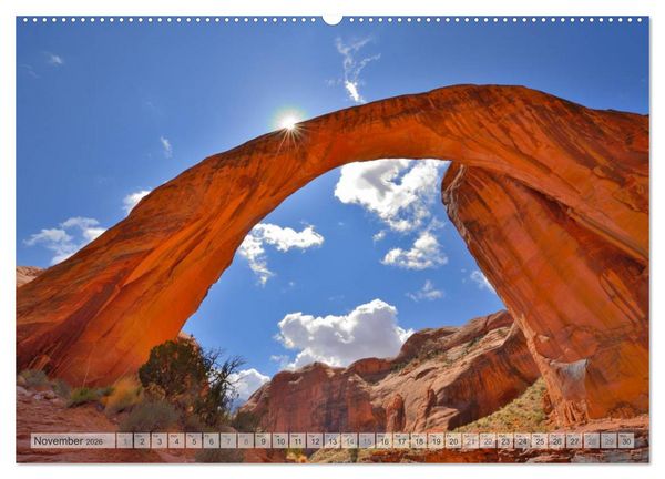 Produktbild: CANYONLAND USA Christian Heeb / UK Version (High Quality Premium Wall Calendar 2026 DIN A2 landscape),CALVENDO 12 Month Wall Calendar