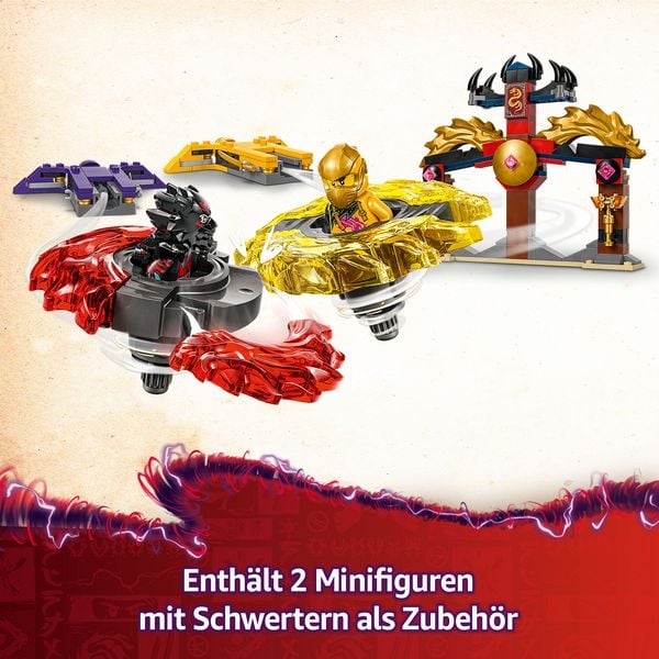 Produktbild: LEGO NINJAGO Drachen-Spinjitzu Battle Pack - Ninja Spielzeug 71826