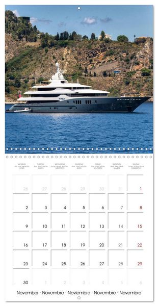 Produktbild: SUPERYACHTS (Wall Calendar 2026 12 &times; 12 Inch) CALVENDO 12 Month Wall Calendar