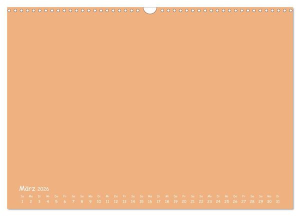 Produktbild: Regenbogen Kinder Bastelkalender - Zum Selbstgestalten - DIY Kreativ-Kalender (Wandkalender 2026 DIN A3 quer), CALVENDO Monatskalender