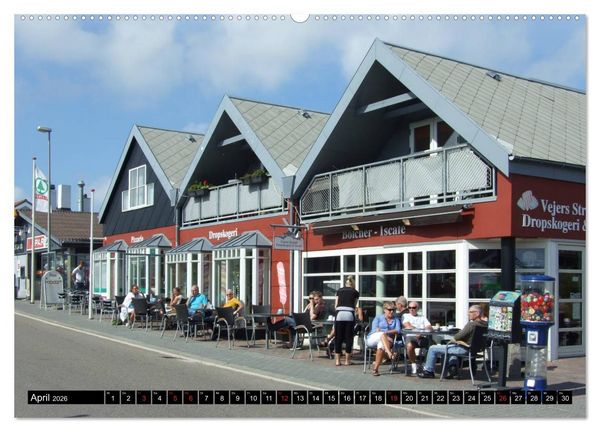 Produktbild: J&uuml;tland in D&auml;nemark - Von Henne Strand bis Blavand (hochwertiger Premium Wandkalender 2026 DIN A2 quer), Kunstdruck in Hochglanz