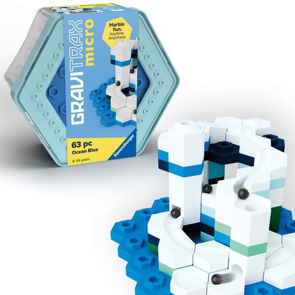 Produktbild: GraviTrax micro - Ocean Blue (63 pc)&ensp;&ensp;&ensp;&ensp;