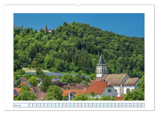 Produktbild: HEGAUBERGE (hochwertiger Premium Wandkalender 2026 DIN A2 quer), Kunstdruck in Hochglanz