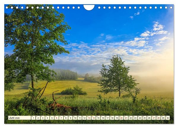 Produktbild: Naturpark Obere Donau (Wandkalender 2026 DIN A4 quer), CALVENDO Monatskalender