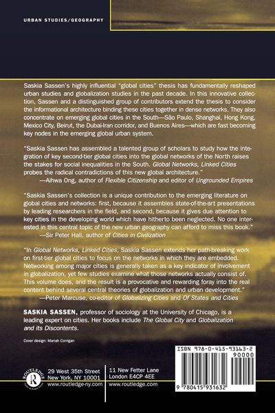 Produktbild: Global Networks, Linked Cities