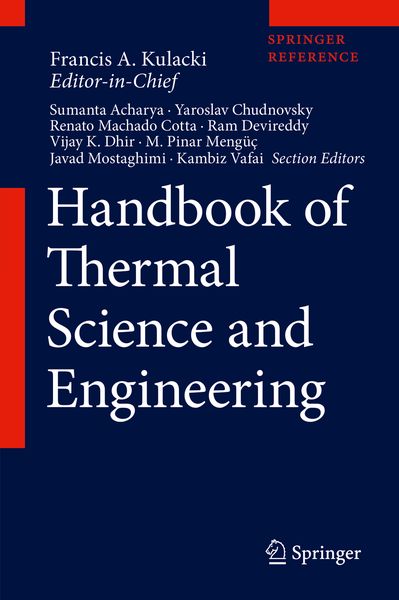 Produktbild: Handbook of Thermal Science and Engineering