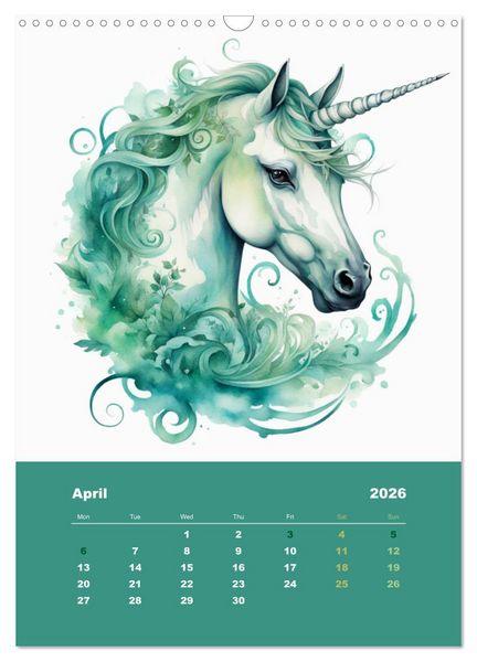 Produktbild: An enchanted world (Wall Calendar 2026 DIN A3 portrait), CALVENDO 12 Month Wall Calendar