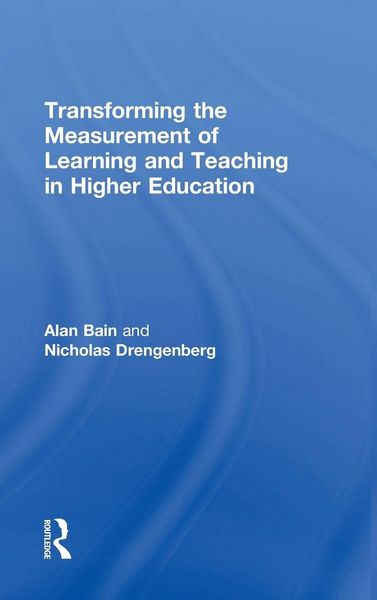 Produktbild: Transforming the Measurement of Learning and Teaching in Higher Education