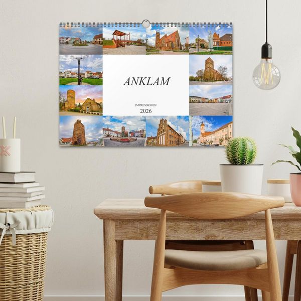 Produktbild: Anklam Impressionen (Wandkalender 2026 DIN A3 quer), CALVENDO Monatskalender