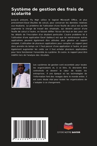 Produktbild: Syst&egrave;me de gestion des frais de scolarit&eacute;
