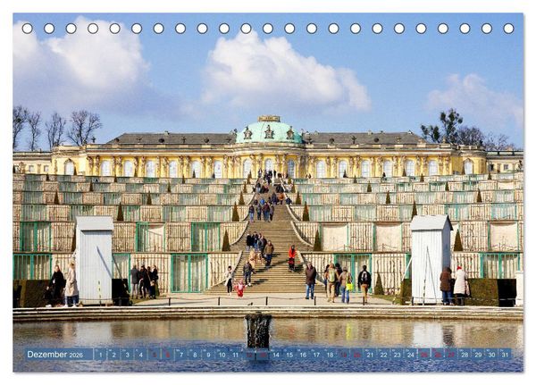 Produktbild: Sch&ouml;nes Potsdam (Tischkalender 2026 DIN A5 quer), CALVENDO Monatskalender