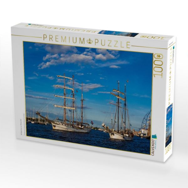 Produktbild: CALVENDO Puzzle Windjammer zur Hanse Sail | 1000 Teile Lege-Gr&ouml;&szlig;e 64x48cm Foto-Puzzle f&uuml;r gl&uuml;ckliche Stunden