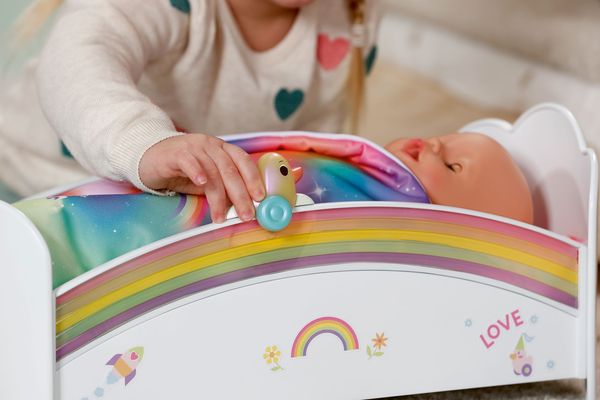 Produktbild: BABY born Regenbogen Bett