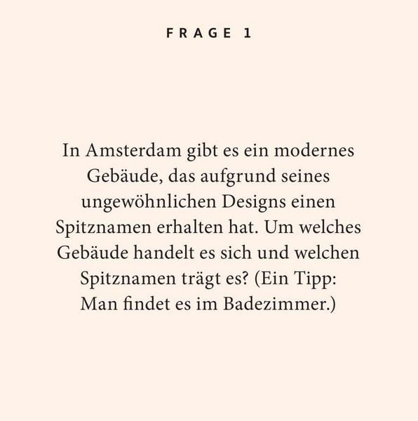 Produktbild: Amsterdam-Quiz